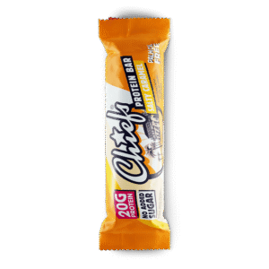 Barres protéinées Chiefs Salty Caramel 🧂 - 20g protéines, sans sucre ajouté - Pack 12 x 55g