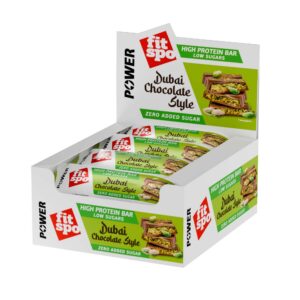 Barres protéinées FitSpo Power Dubai Chocolate Style 🌟 - 30% protéines